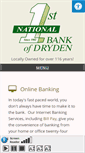 Mobile Screenshot of drydenbank.com